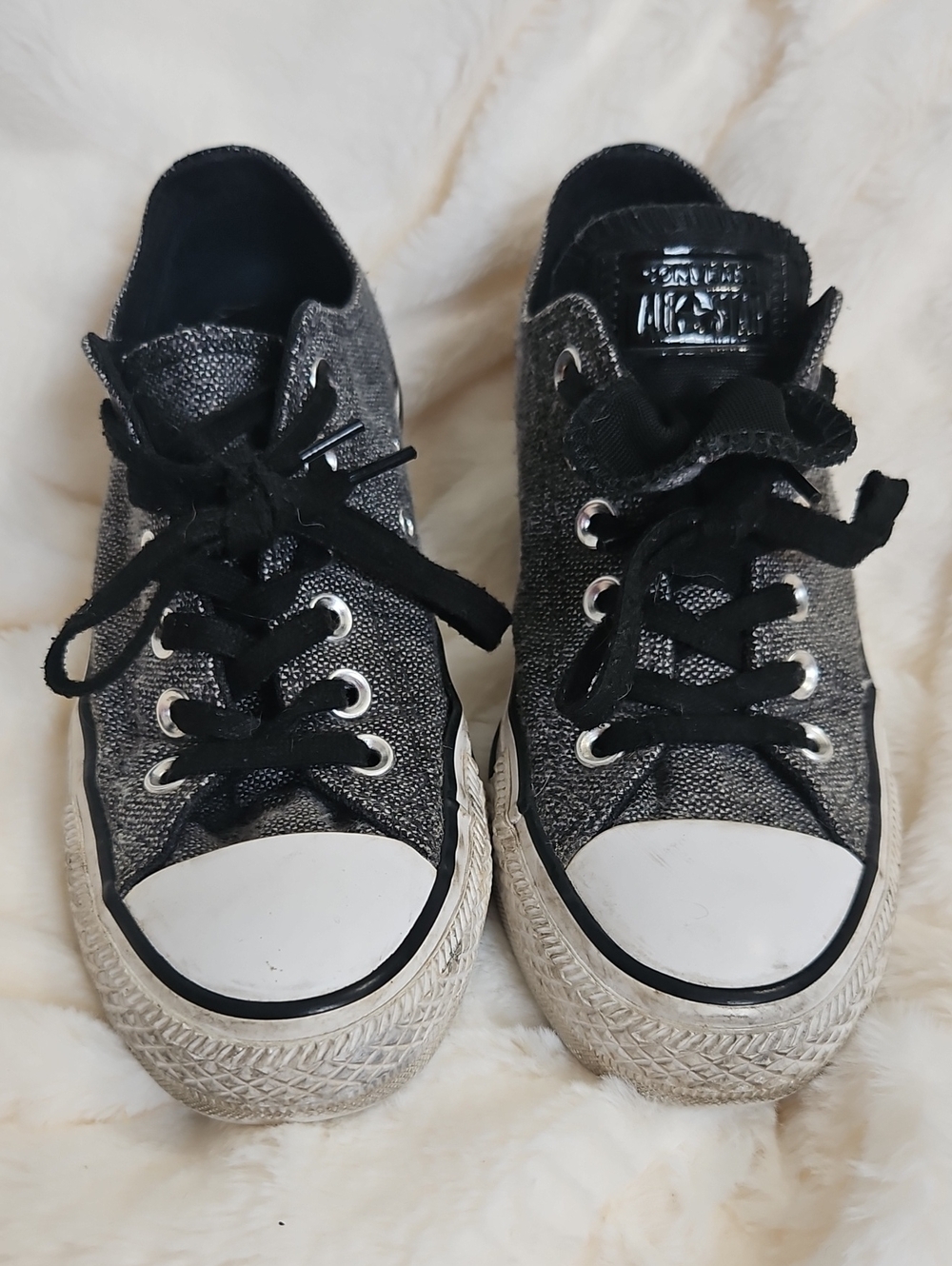 Converse Chuck Taylor All Star Double Tongue Low Top Sneakers Women's 7